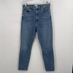 AGOLDE Pinch Waist High Rise Jeans Size 30 Blue Denim